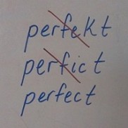 THE PROBLEM WITH PERFECT